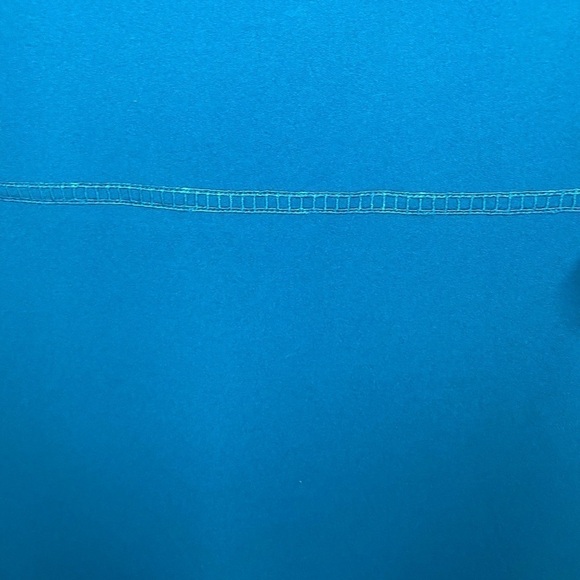 Betsy Johnson bell sleeve sheath teal dress size10 - Picture 6 of 12